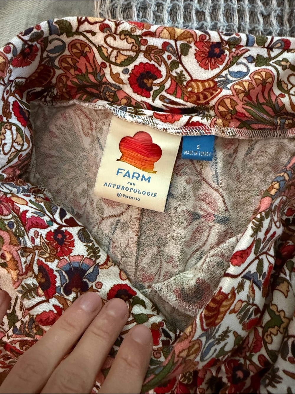 FARM Rio Floral pants - Picture 3 of 4